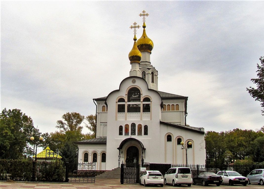 Кафедральный собор Благовещения Пресвятой Богородицы, Биробиджан (Биробиджан, город, Еврейская автономная область). фасады, Вид с запада