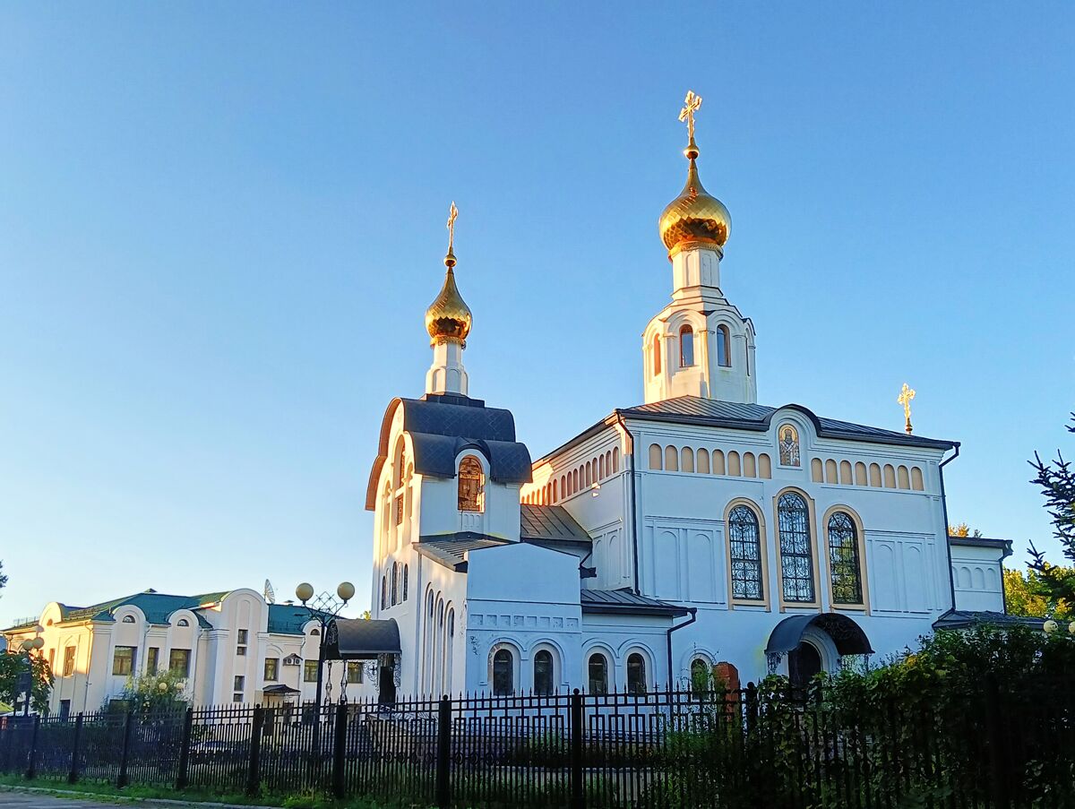 Кафедральный собор Благовещения Пресвятой Богородицы, Биробиджан (Биробиджан, город, Еврейская автономная область). фасады
