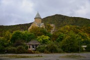 Церковь Успения Пресвятой Богородицы, Вид со стороны Жинвальского водохранилища<br>, Ананури, Мцхета-Мтианети, Грузия