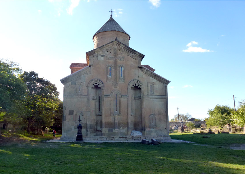 Церковь Евстафия Плакиды, Эртацминда (Шида-Картли, Грузия). фасады