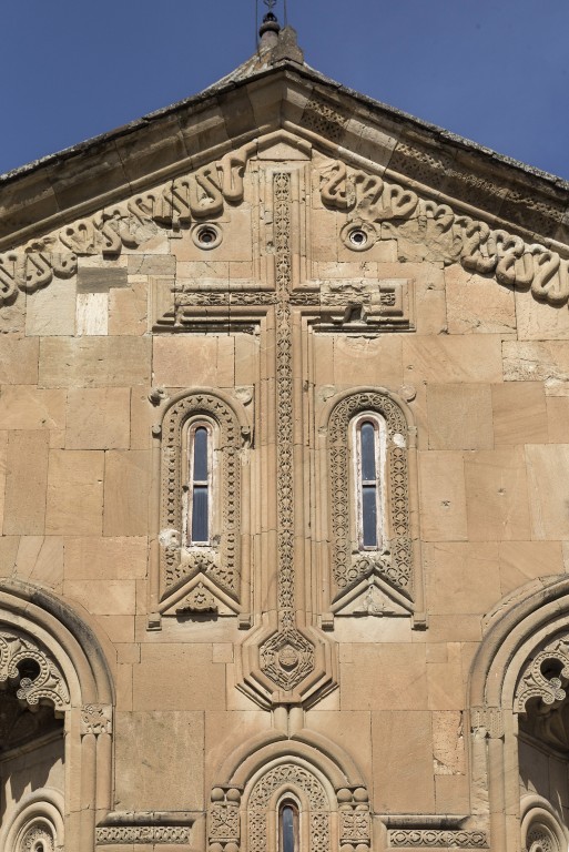 Эртацминда. Церковь Евстафия Плакиды. архитектурные детали