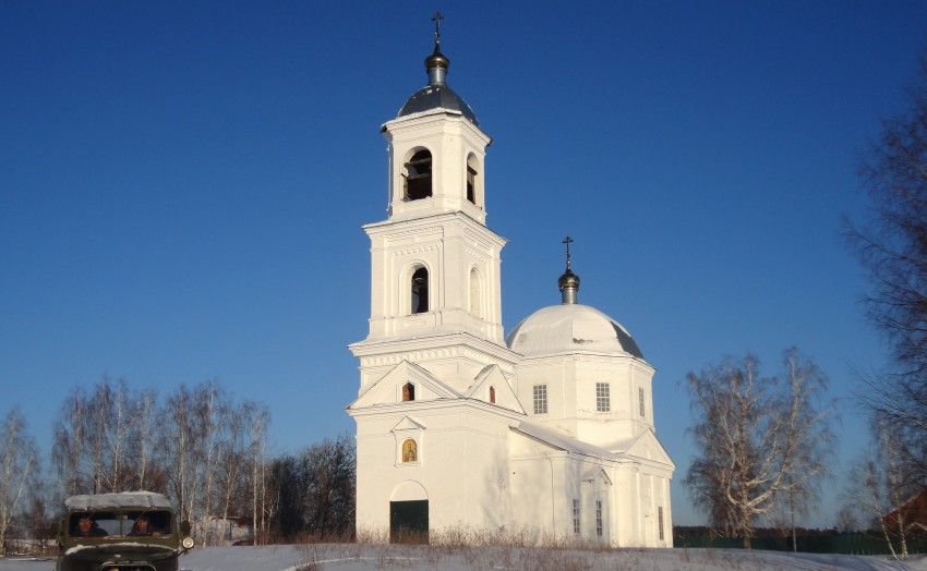 Сельская Маза. Церковь Покрова Пресвятой Богородицы. фасады