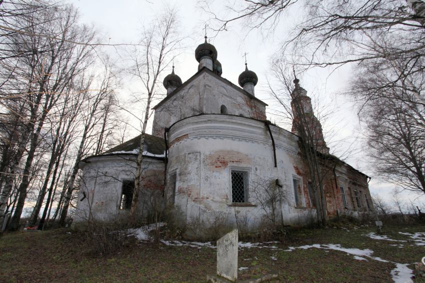 Церковь Спаса Нерукотворного Образа, Стельково (Кашинский городской округ, Тверская область). фасады