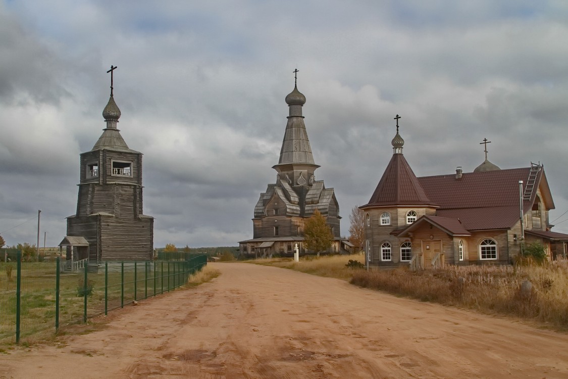 Храмовый комплекс Пречистенской (Успенской) стороны, Варзуга (Терский район, Мурманская область). фасады