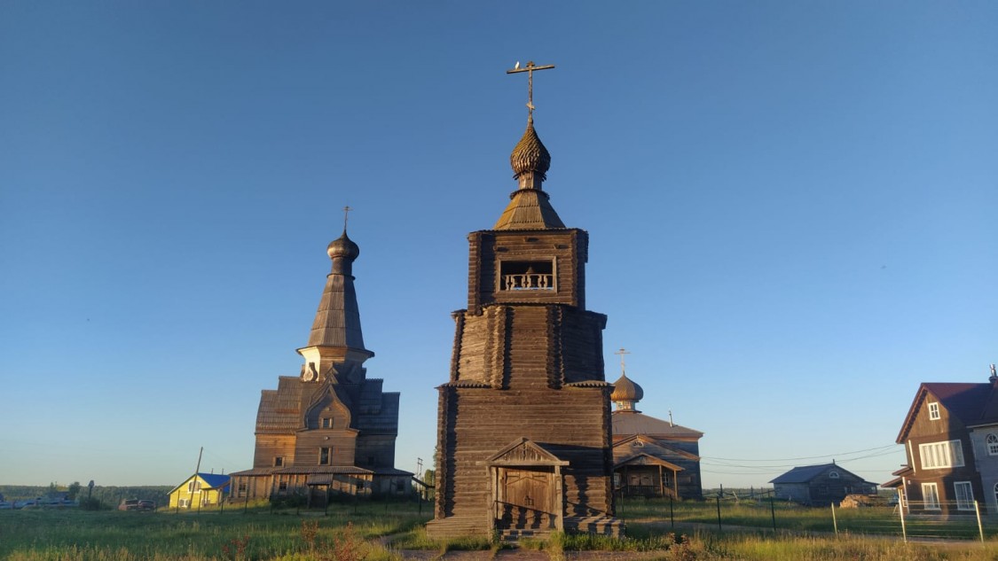 Храмовый комплекс Пречистенской (Успенской) стороны, Варзуга (Терский район, Мурманская область). фасады