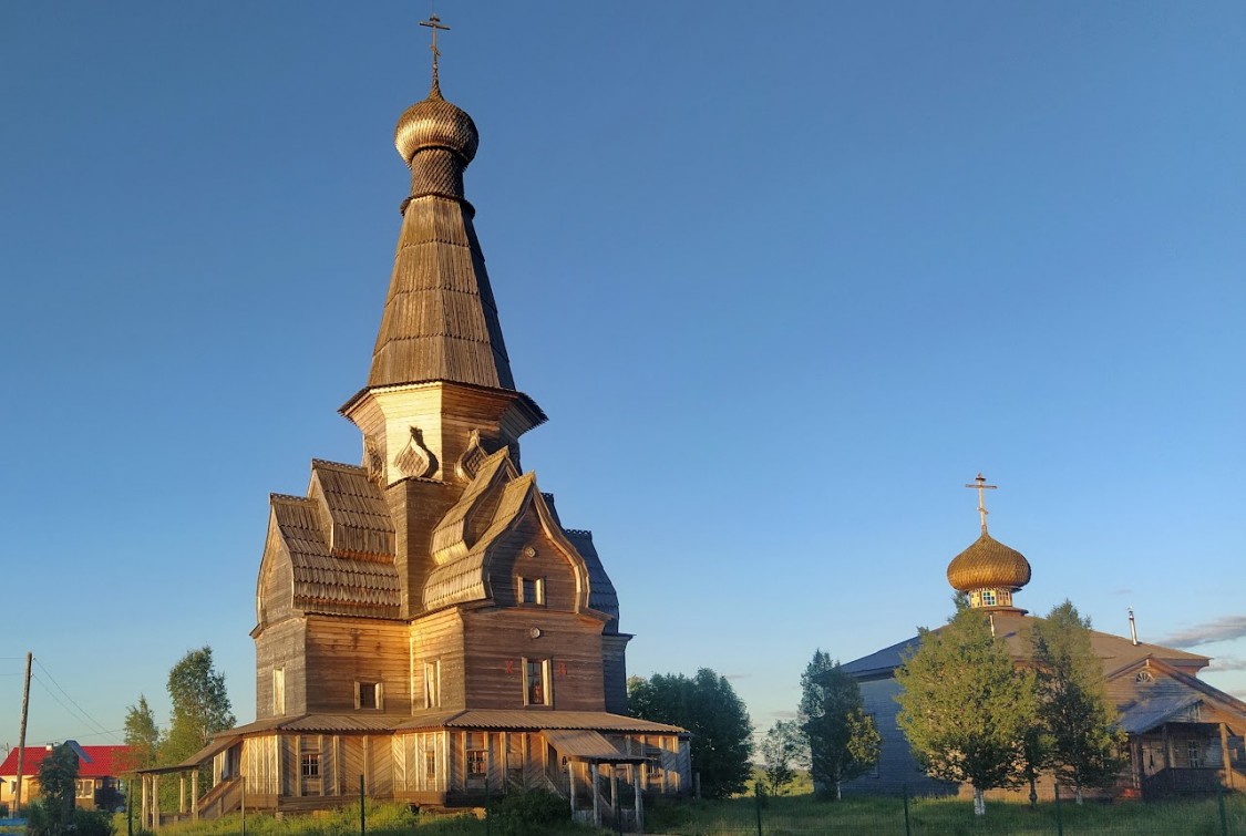 Храмовый комплекс Пречистенской (Успенской) стороны, Варзуга (Терский район, Мурманская область). фасады