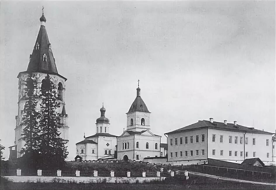 Ансамбль Архиерейского двора, Холмогоры (Холмогорский район, Архангельская область). архивная фотография, Фото с сайта Архангельской епархии, предоставлено протоиереем Евгением Смалько