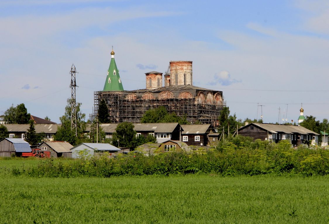 Ансамбль Архиерейского двора, Холмогоры (Холмогорский район, Архангельская область). фасады