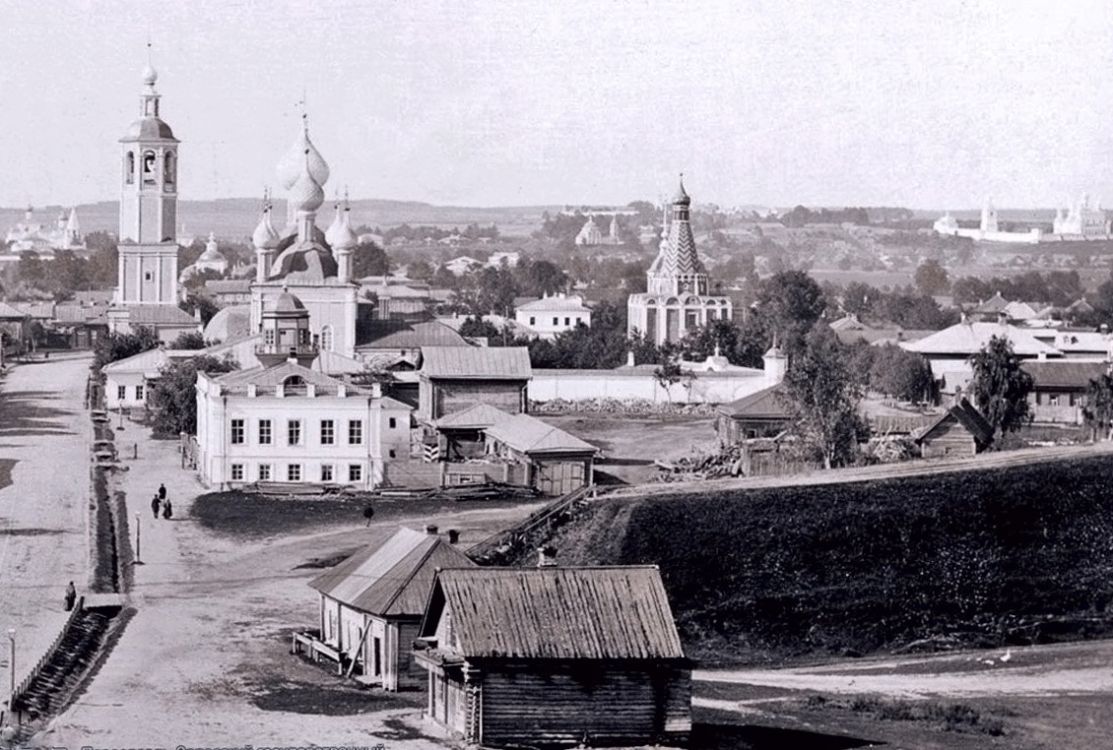 Переславль-Залесский. Богородицко-Сретенский Новодевичий монастырь. архивная фотография, фотоснимок с дореволюционной карточки