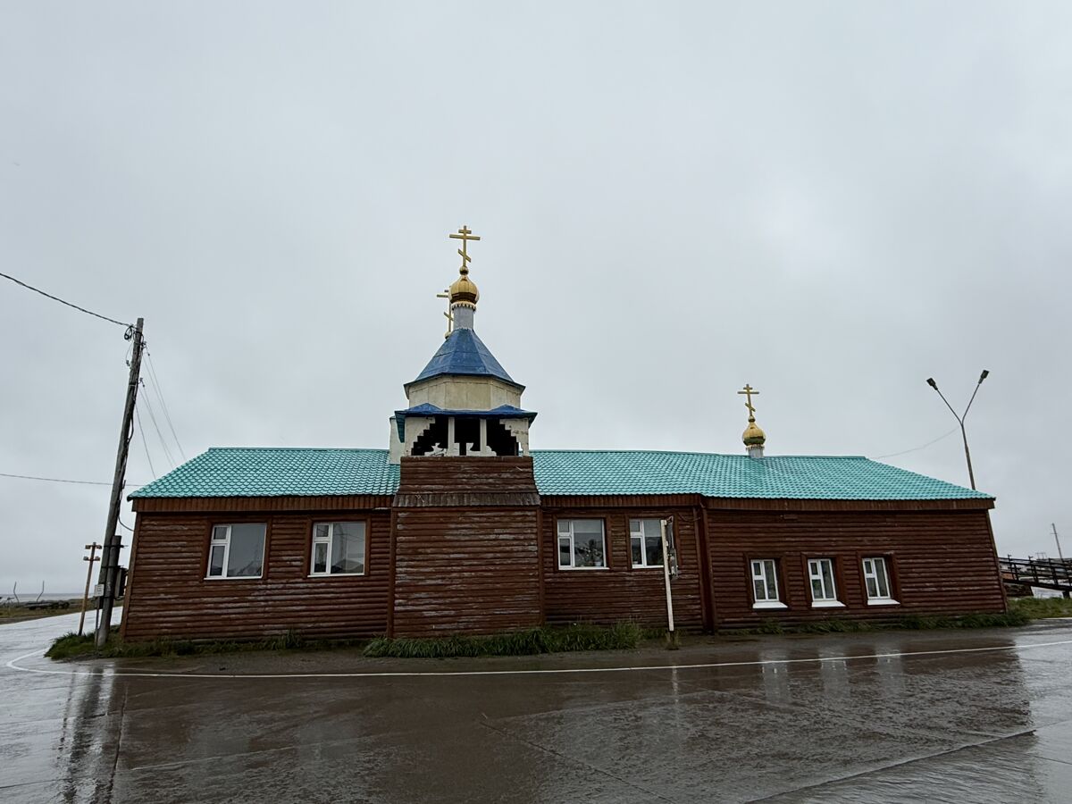Церковь Преображения Господня, Анадырь (Анадырь, город, Чукотский автономный округ). фасады, Вид с запада