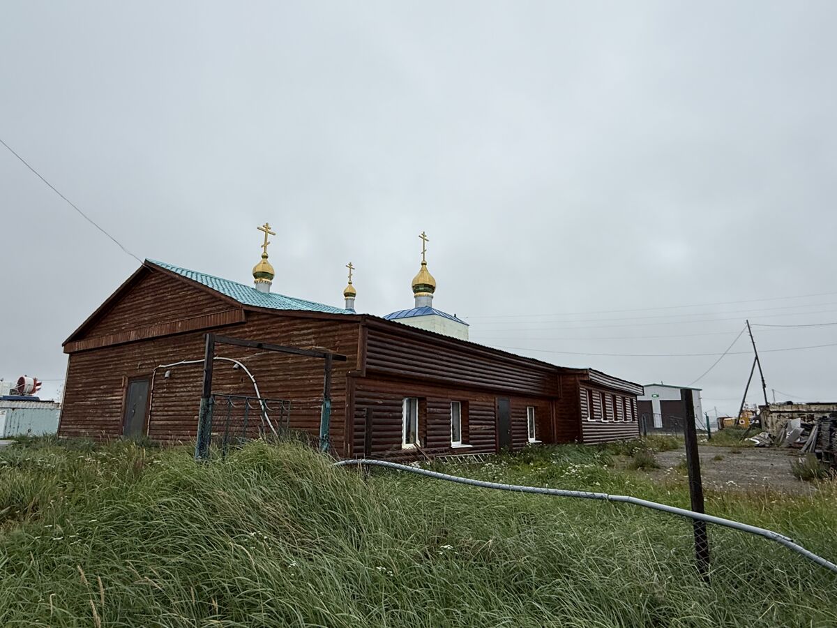 Церковь Преображения Господня, Анадырь (Анадырь, город, Чукотский автономный округ). фасады, Вид с юго-востока