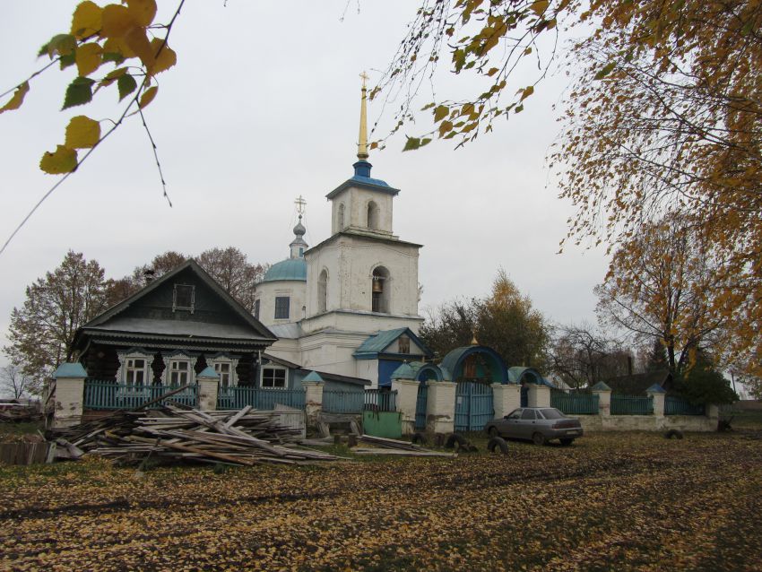 Церковь Гурия Казанского, Богатырёво (Цивильский район, Республика Чувашия). фасады