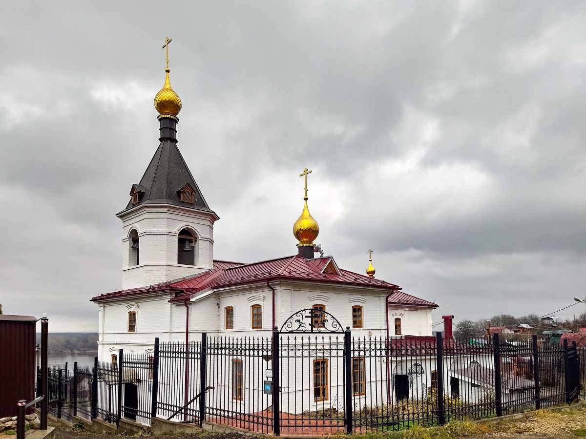Безводное. Церковь Казанской иконы Божией Матери. фасады