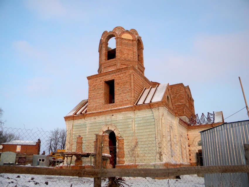 Церковь Покрова Пресвятой Богородицы, Волчья Александровка (Волоконовский район, Белгородская область). документальные фотографии
