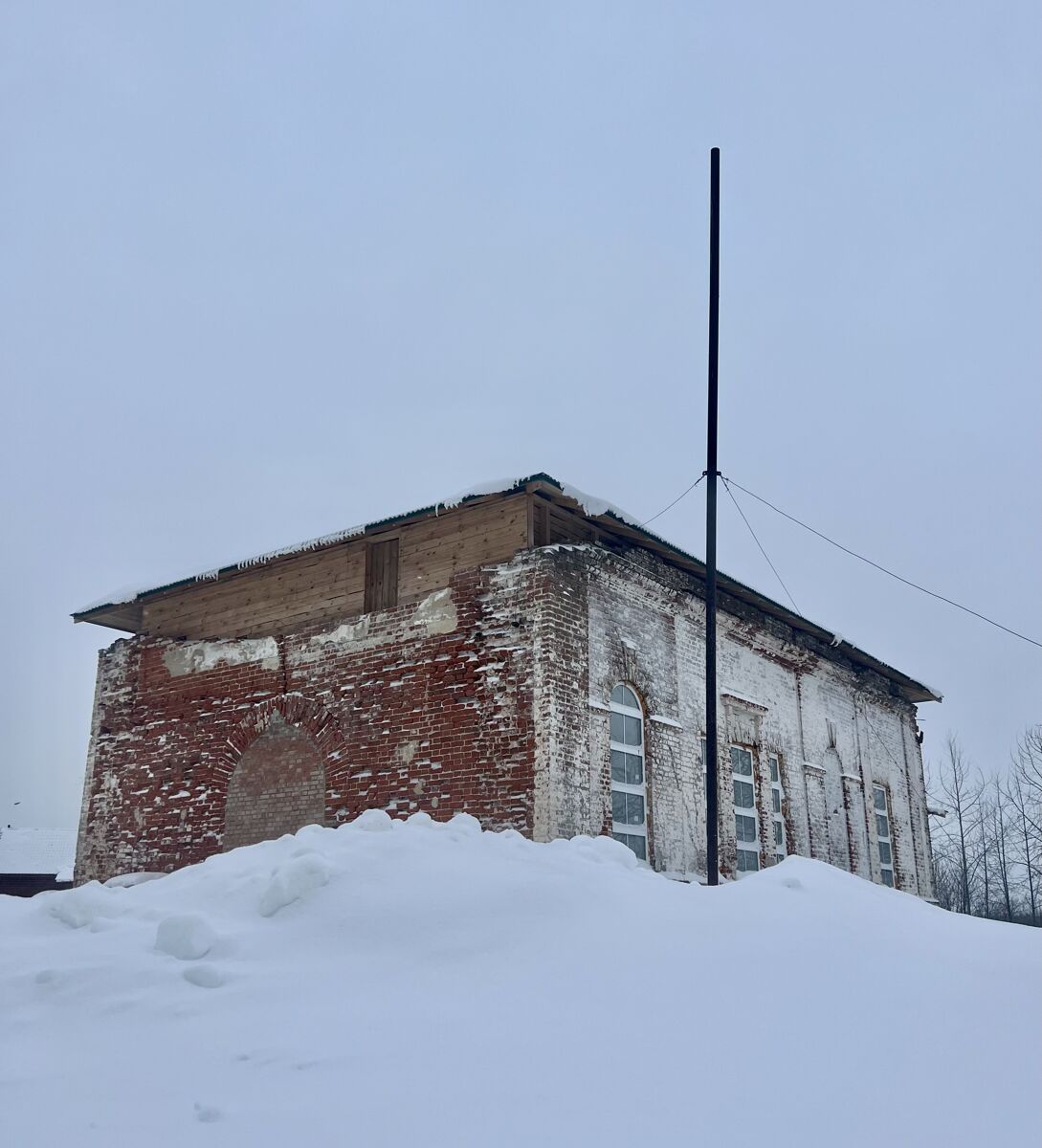 Белавино. Церковь Троицы Живоначальной. фасады