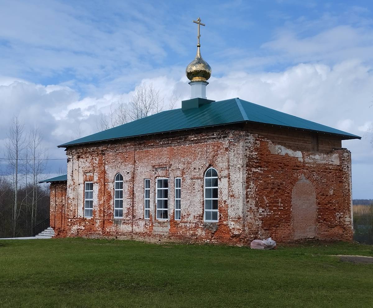 фасады. Церковь Троицы Живоначальной, Белавино (Вачский район, Нижегородская область)