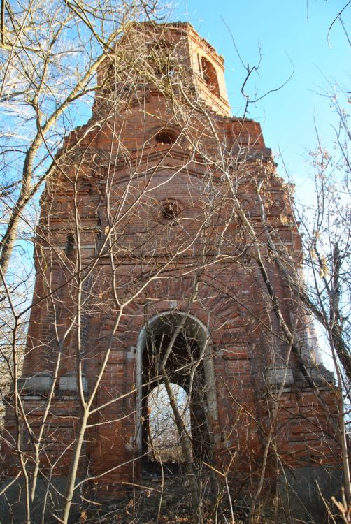 Колокольня церкви Иоанна Предтечи, Частое (Плавский район, Тульская область). фасады