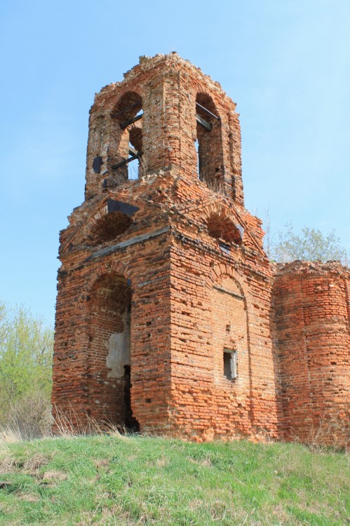 Бабурино. Церковь Казанской иконы Божией Матери. фасады