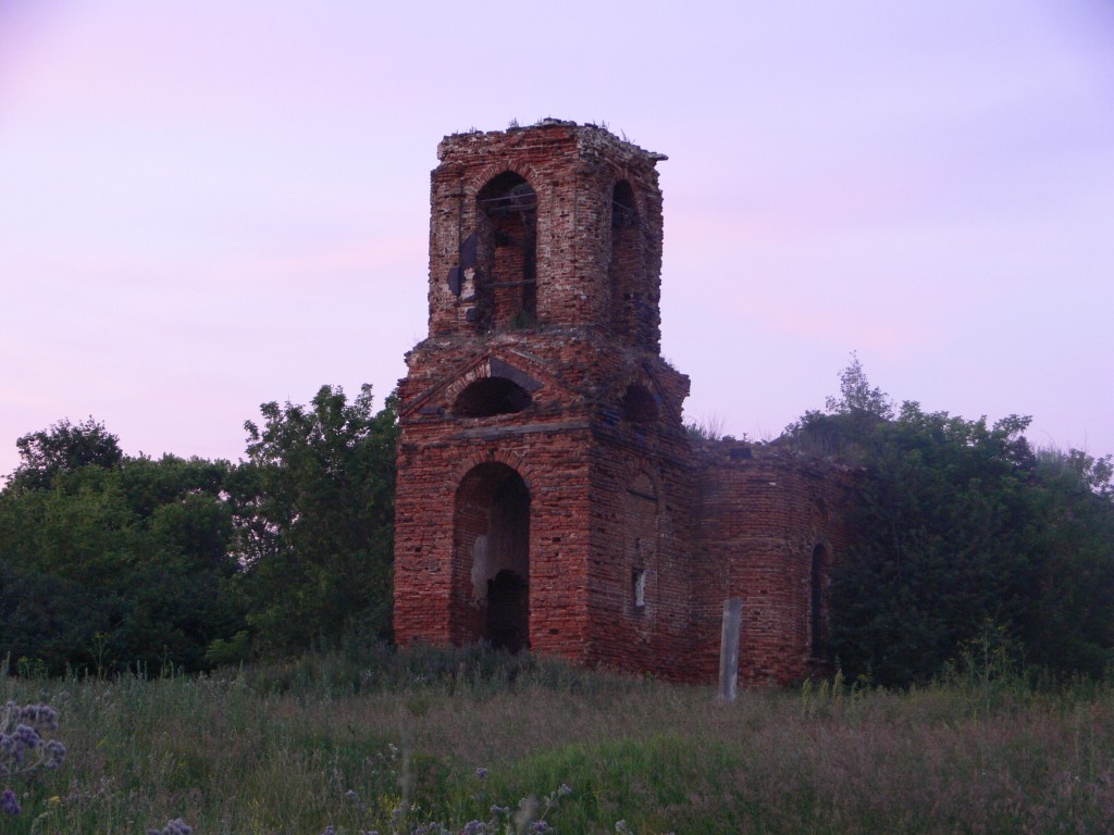 Бабурино. Церковь Казанской иконы Божией Матери. фасады