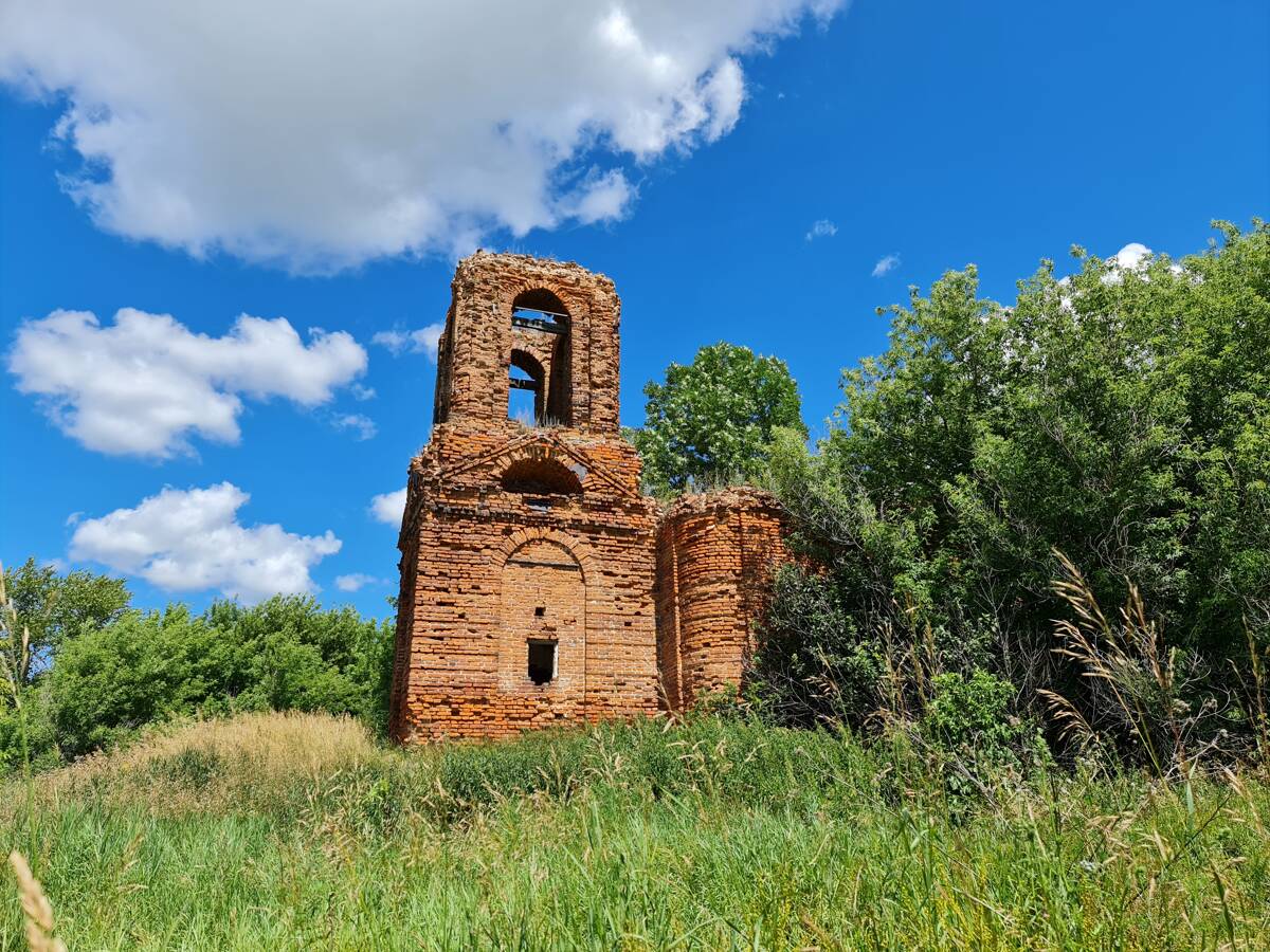 Церковь Казанской иконы Божией Матери, Бабурино (Плавский район, Тульская область). фасады