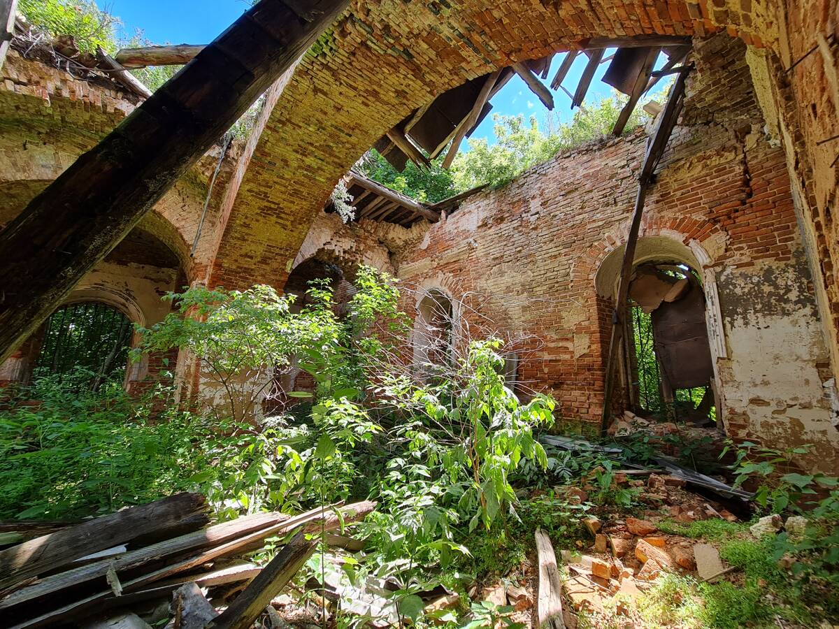 Церковь Казанской иконы Божией Матери, Бабурино (Плавский район, Тульская область). интерьер и убранство