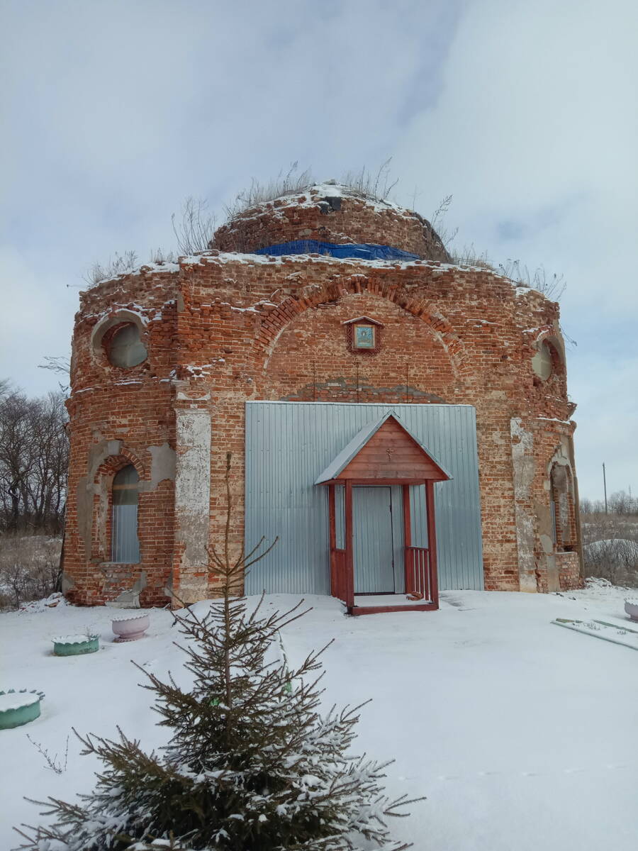 Церковь Покрова Пресвятой Богородицы, Камынино (Плавский район, Тульская область). фасады