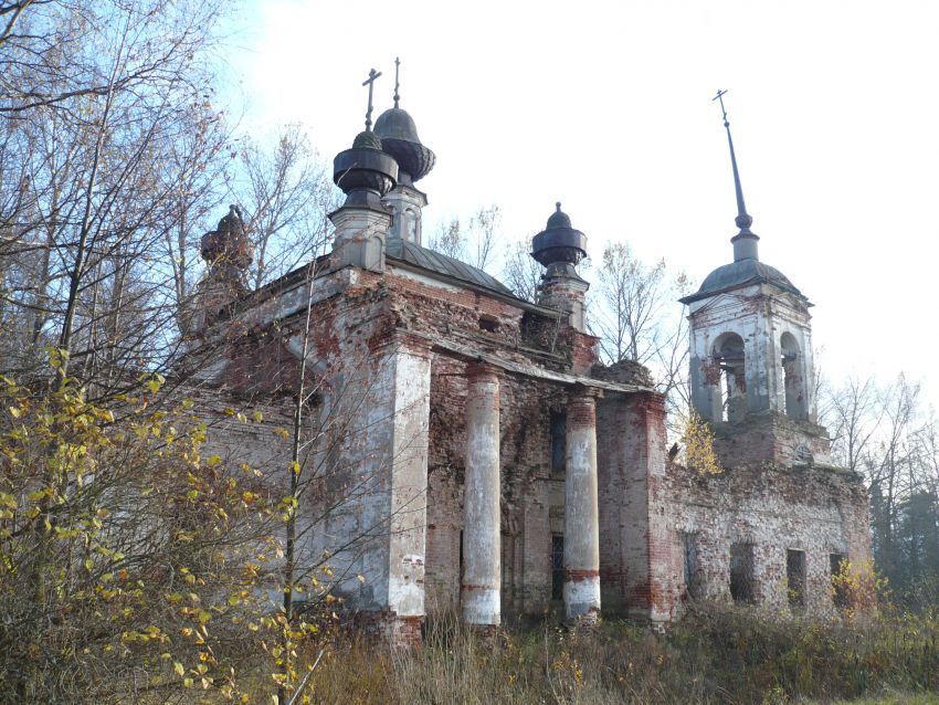 Церковь Рождества Христова, Климовское (Пошехонский район, Ярославская область). фасады