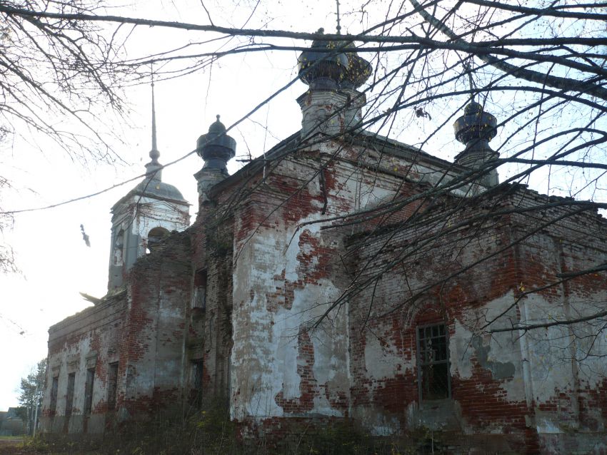 Церковь Рождества Христова, Климовское (Пошехонский район, Ярославская область). фасады