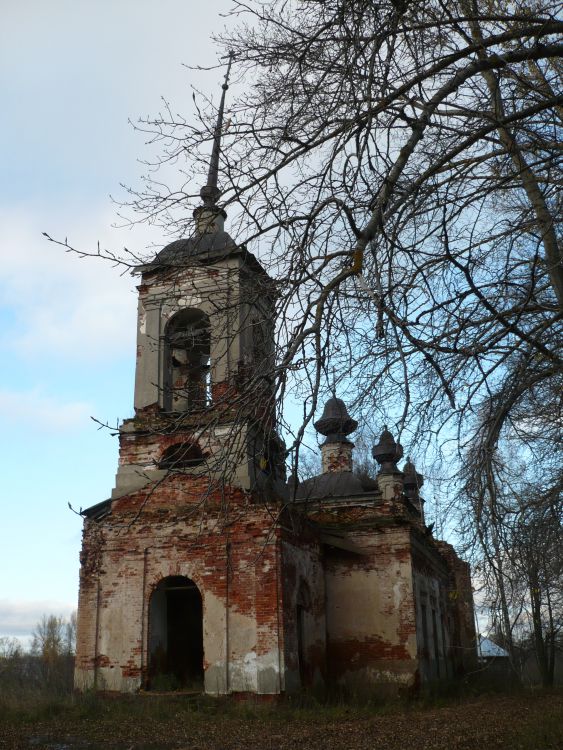 Климовское. Церковь Рождества Христова. фасады,  