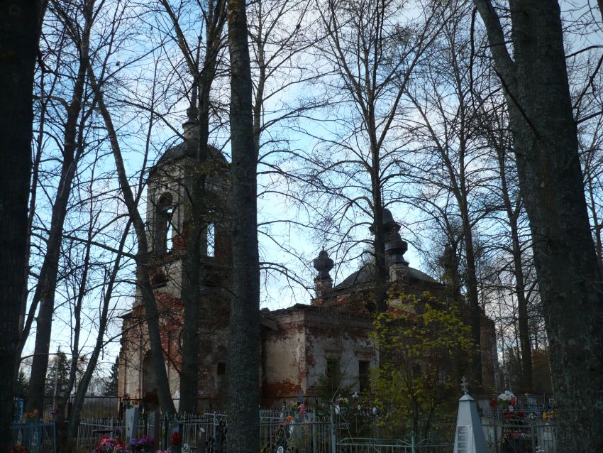 Церковь Рождества Христова, Климовское (Пошехонский район, Ярославская область). фасады,  