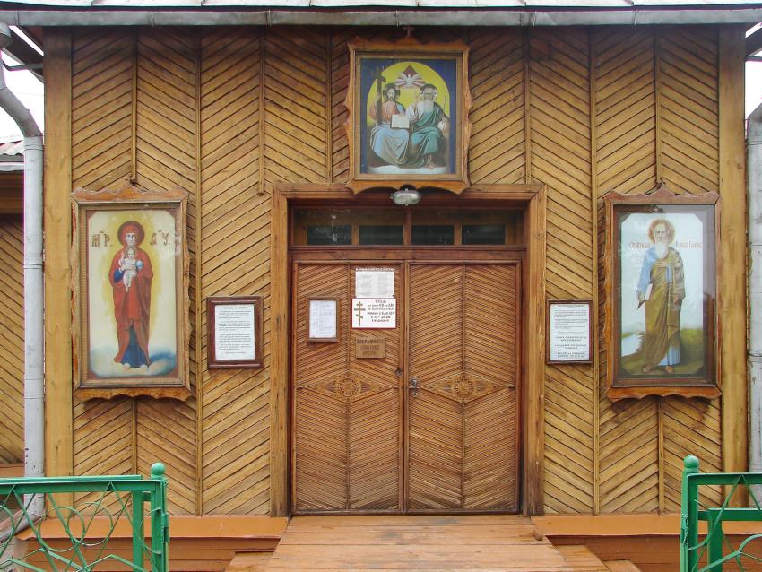 Церковь Иоанна Богослова (временная), Верхняя Салда (Верхнесалдинский район (Верхнесалдинский ГО), Свердловская область). архитектурные детали