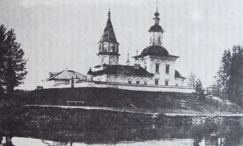 Дедова Троицкая пустынь, Дедов Остров (Тотемский район, Вологодская область). архивная фотография