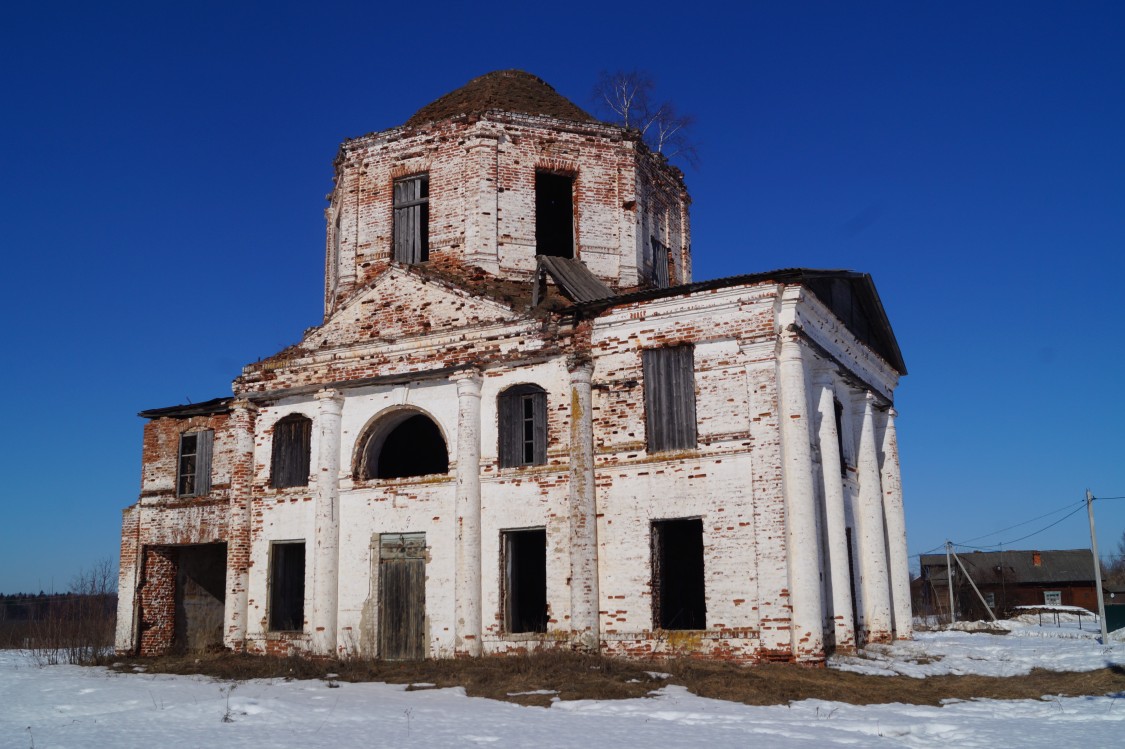 Церковь Всех Святых, Мыт (Верхнеландеховский район, Ивановская область). фасады