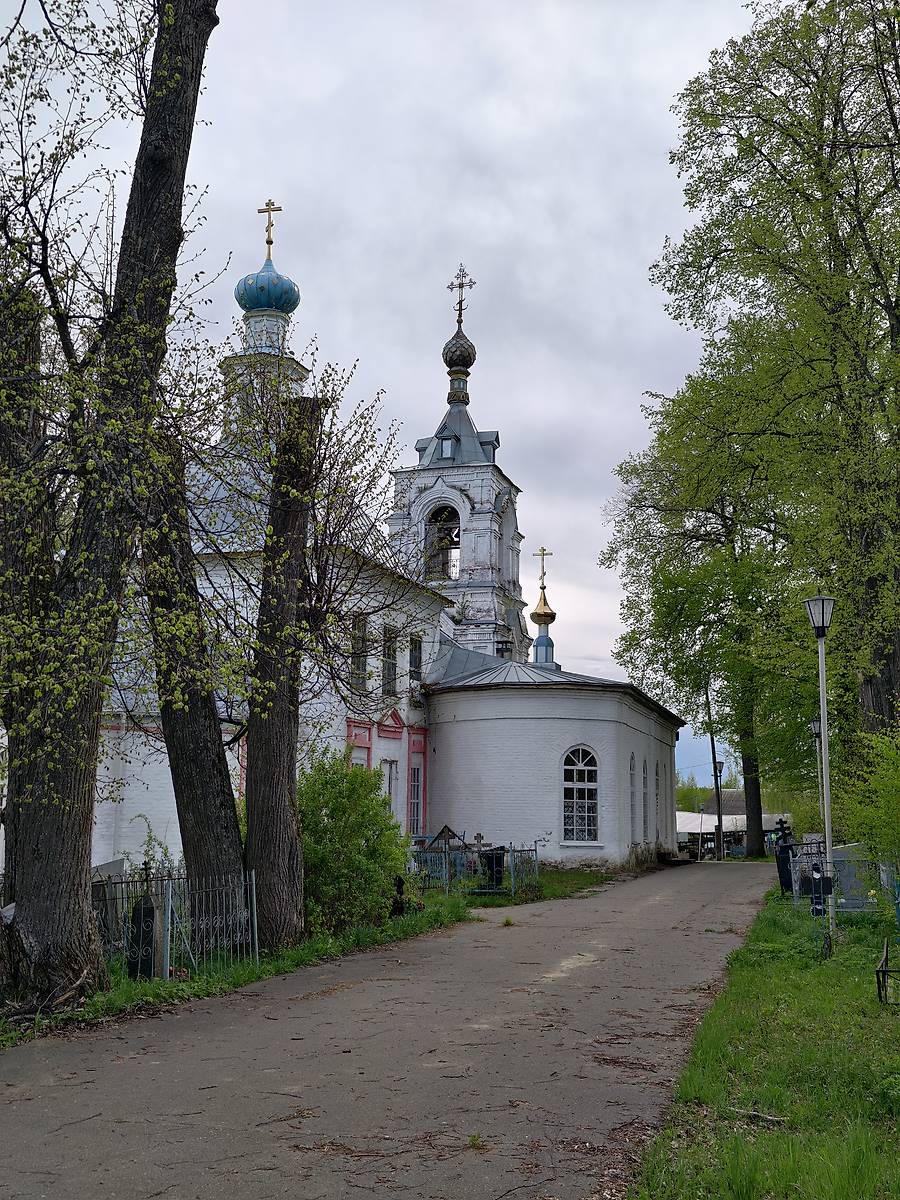 фасады. Церковь Николая Чудотворца, Чихачёво (Верхнеландеховский район, Ивановская область)