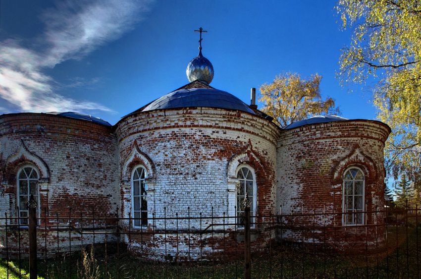 Церковь Казанской иконы Божией Матери, Симаково (Верхнеландеховский район, Ивановская область). архитектурные детали