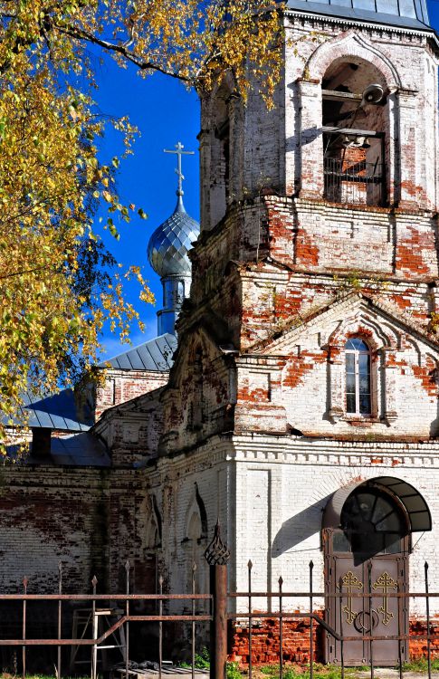 Церковь Казанской иконы Божией Матери, Симаково (Верхнеландеховский район, Ивановская область). архитектурные детали