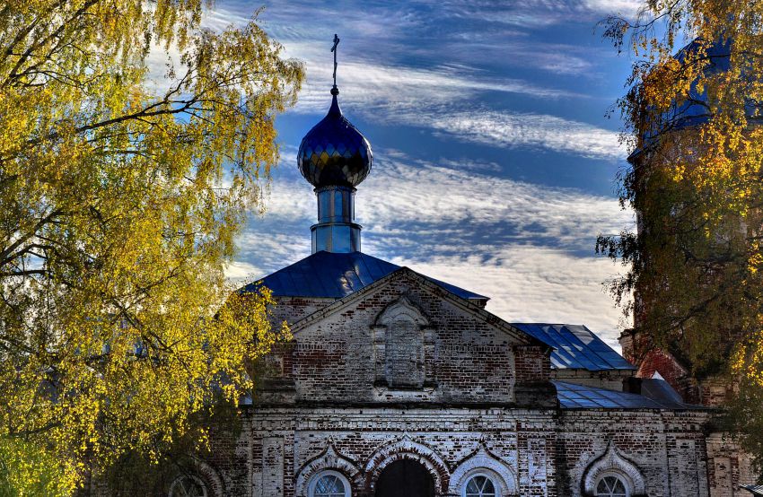 Церковь Казанской иконы Божией Матери, Симаково (Верхнеландеховский район, Ивановская область). архитектурные детали
