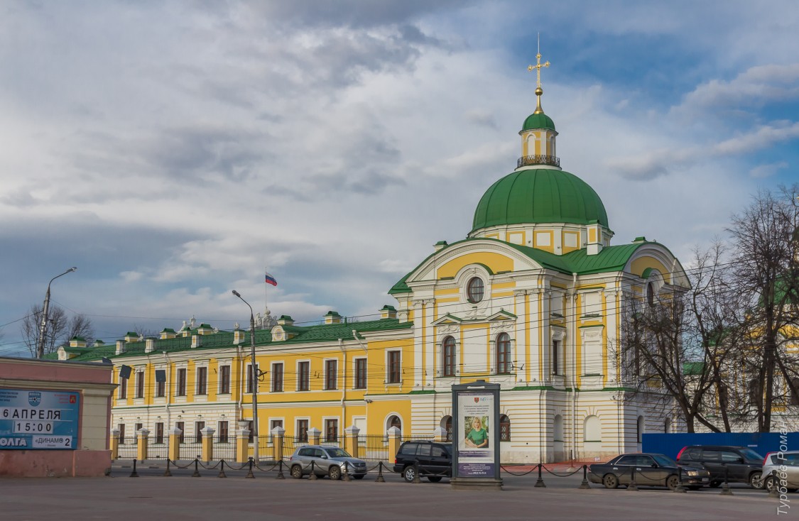 Тверь. Церковь Екатерины при Императорском путевом дворце. фасады