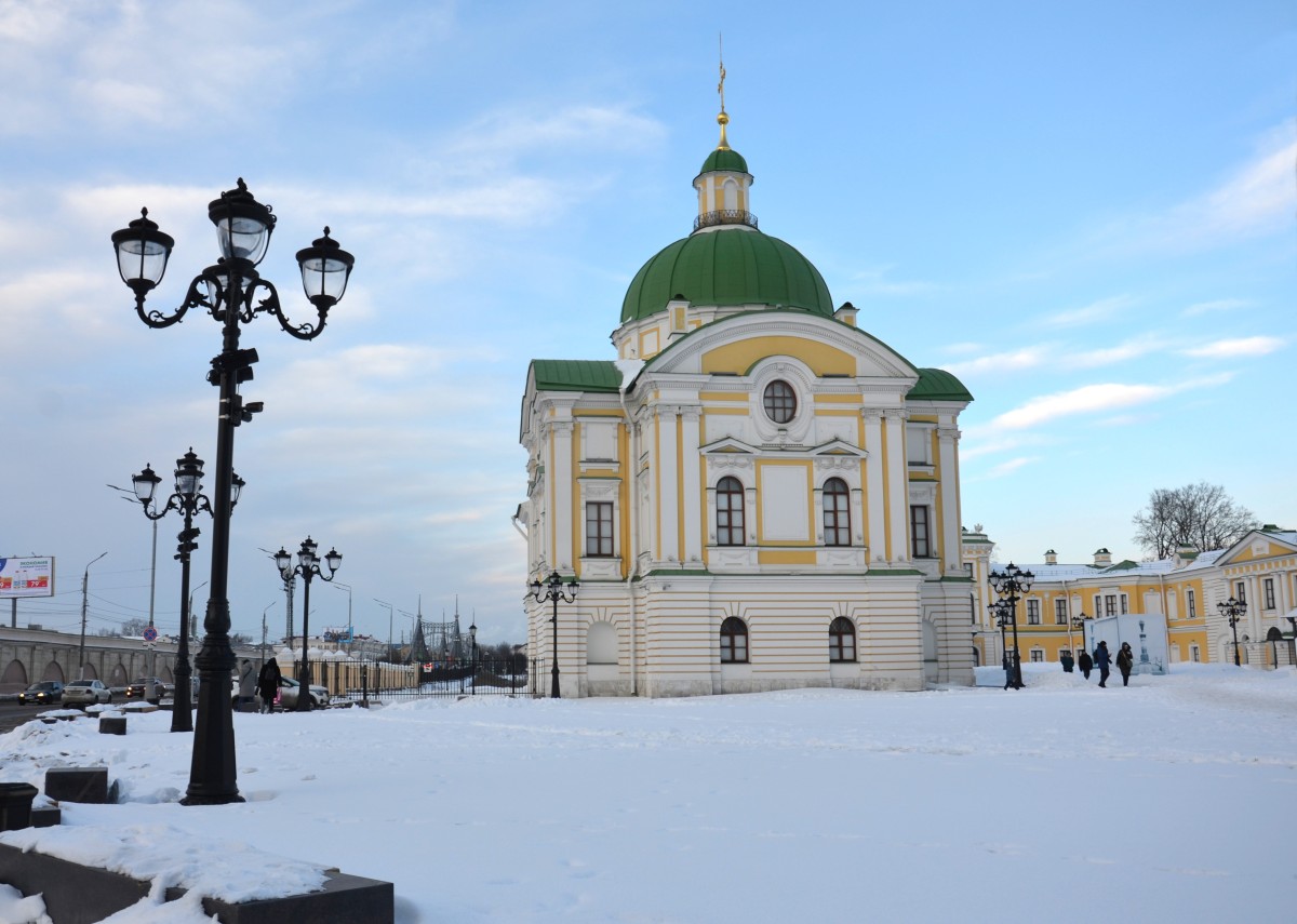 Церковь Екатерины при Императорском путевом дворце, Тверь (Тверь, город, Тверская область). фасады