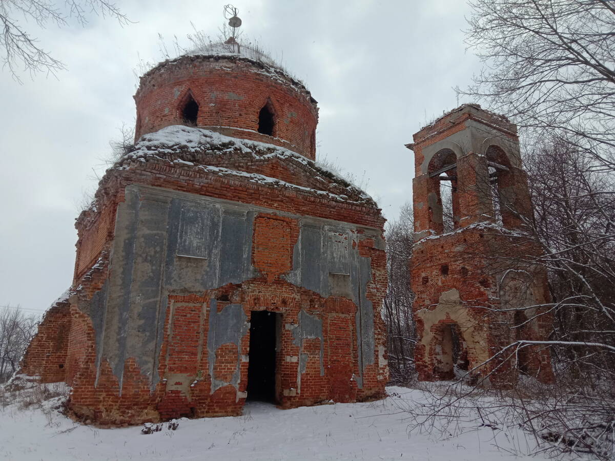 Церковь Введения во храм Пресвятой Богородицы, Скородное (Плавский район, Тульская область). фасады