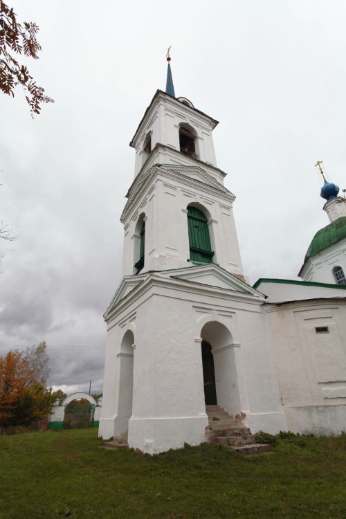 Церковь Воскресения Христова, Высоцкое (Ярославский район, Ярославская область). фасады