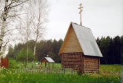 Часовня Тихвинской иконы Божией Матери, в начале строительства<br>, Ивановская, Егорьевский городской округ, Московская область