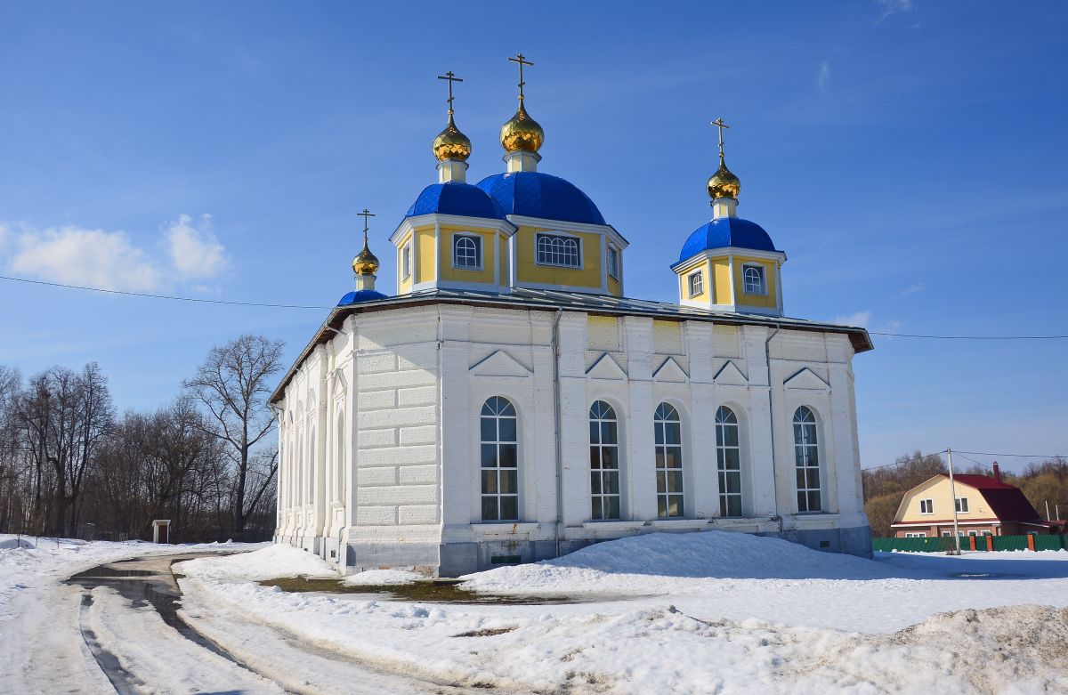 Церковь Преображения Господня, Спасс-Леоновщина (Егорьевский городской округ, Московская область). фасады
