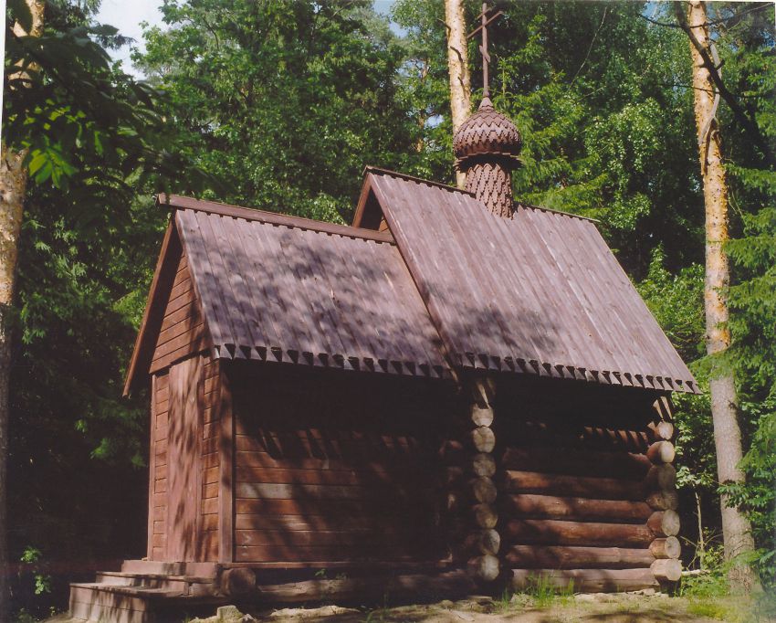 Чёлохово. Часовня Никиты мученика при старообрядческом Молельном Камне (новая). фасады