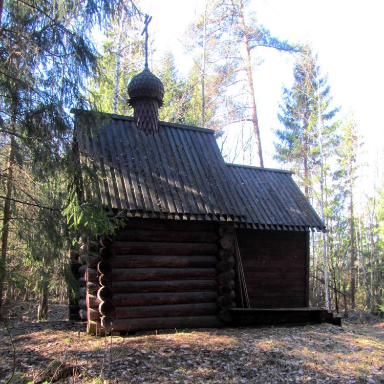 Часовня Никиты мученика при старообрядческом Молельном Камне (новая), Чёлохово (Егорьевский городской округ, Московская область). фасады, северная сторона