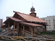 Церковь Николая Чудотворца, Храм Св. Николая на Юрковской ул. Западный и южный фасады. Фото – ноябрь 2010 г.<br>, Плоское, Подольский район, Украина, г. Киев