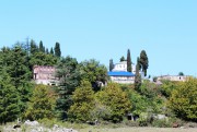 Успенско-Драндский монастырь, Вид с юго-запада на монастырь<br>, Дранда, Абхазия, Прочие страны