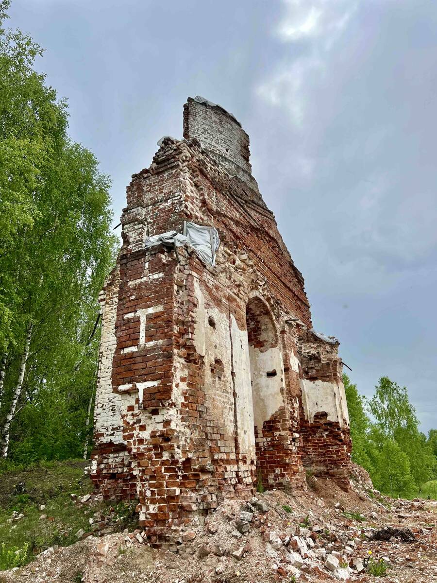 Церковь Покрова Пресвятой Богородицы, Мещеры (Вачский район, Нижегородская область). архитектурные детали