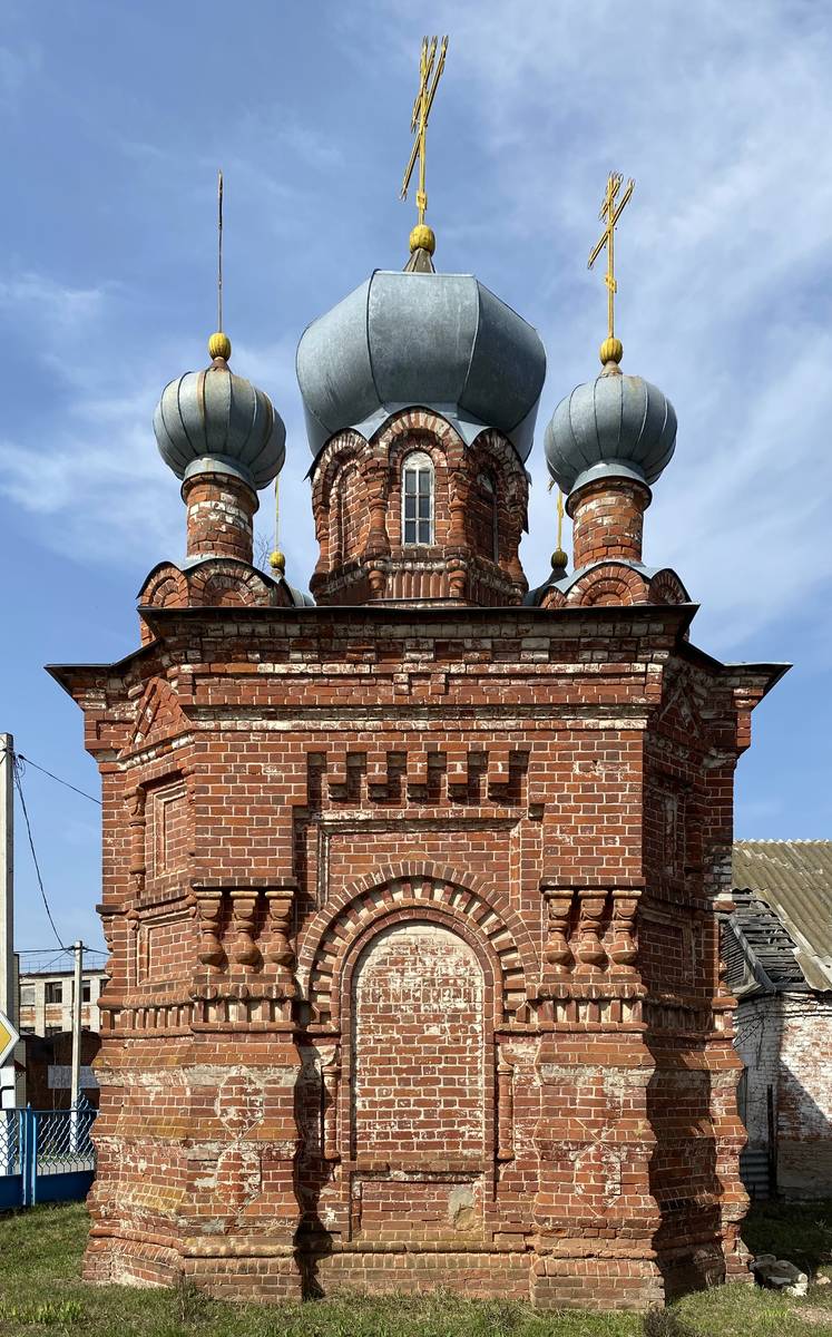 Южный фасад, фасады. Часовня Марии Магдалины, Мариинский Посад (Мариинско-Посадский район, Республика Чувашия)