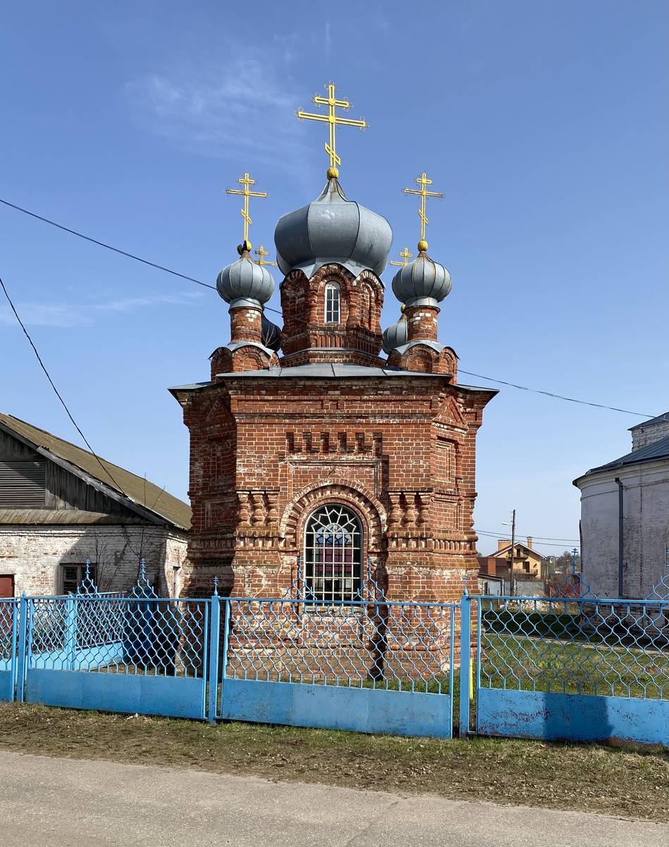 Западный фасад, фасады. Часовня Марии Магдалины, Мариинский Посад (Мариинско-Посадский район, Республика Чувашия)